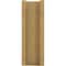 Ekena Millwork 5 1/2-in W x 12-in D x 16-in H Funston Slat Rough Cedar Woodgrain TimberThane Outlooker, Primed Tan OUTUR055X12X16FST24RCPR - alternate 6